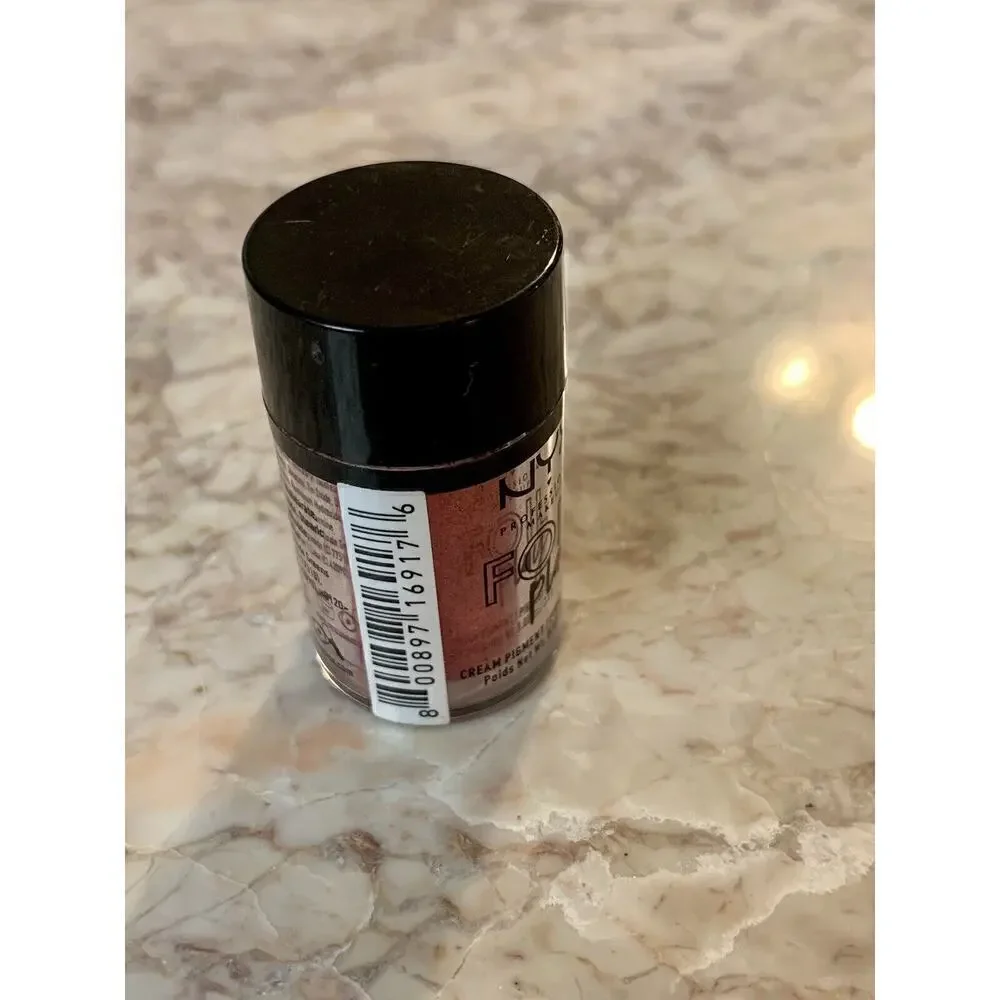 NYX Foil Play Cream Pigment Eyeshadow Booming 02 Eyes NEW Glitter Shimmer Pink R